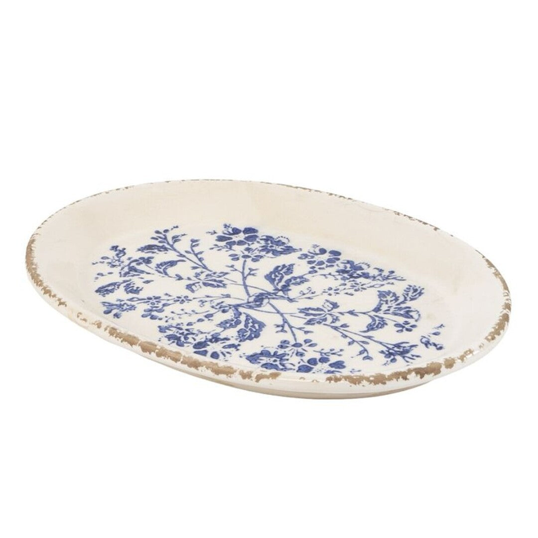 Vaciabolsillos oval azul
