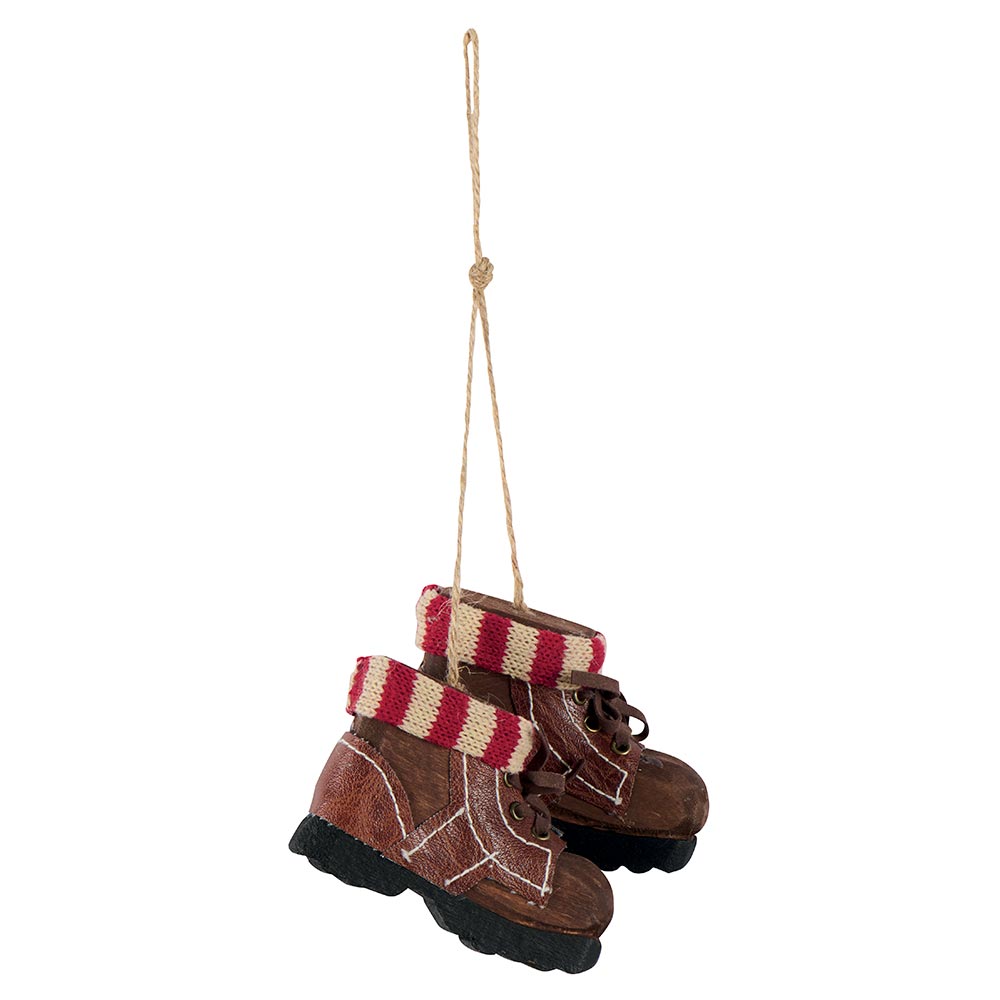 Botas de senderismo decorativas para colgar