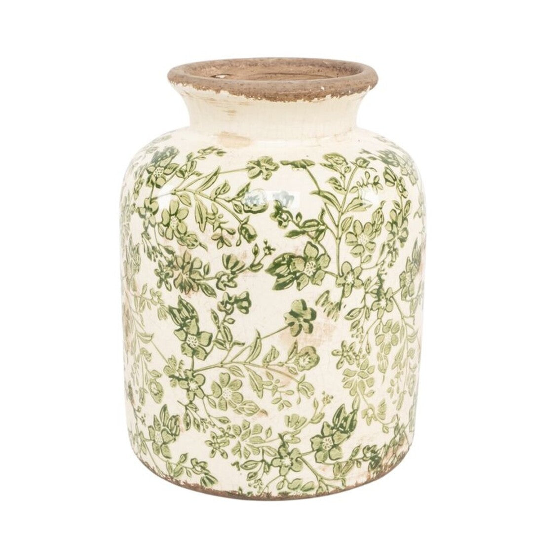 Jarron L verde