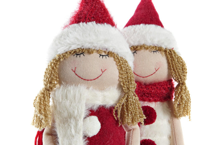 Figura decorativa de niña navidad