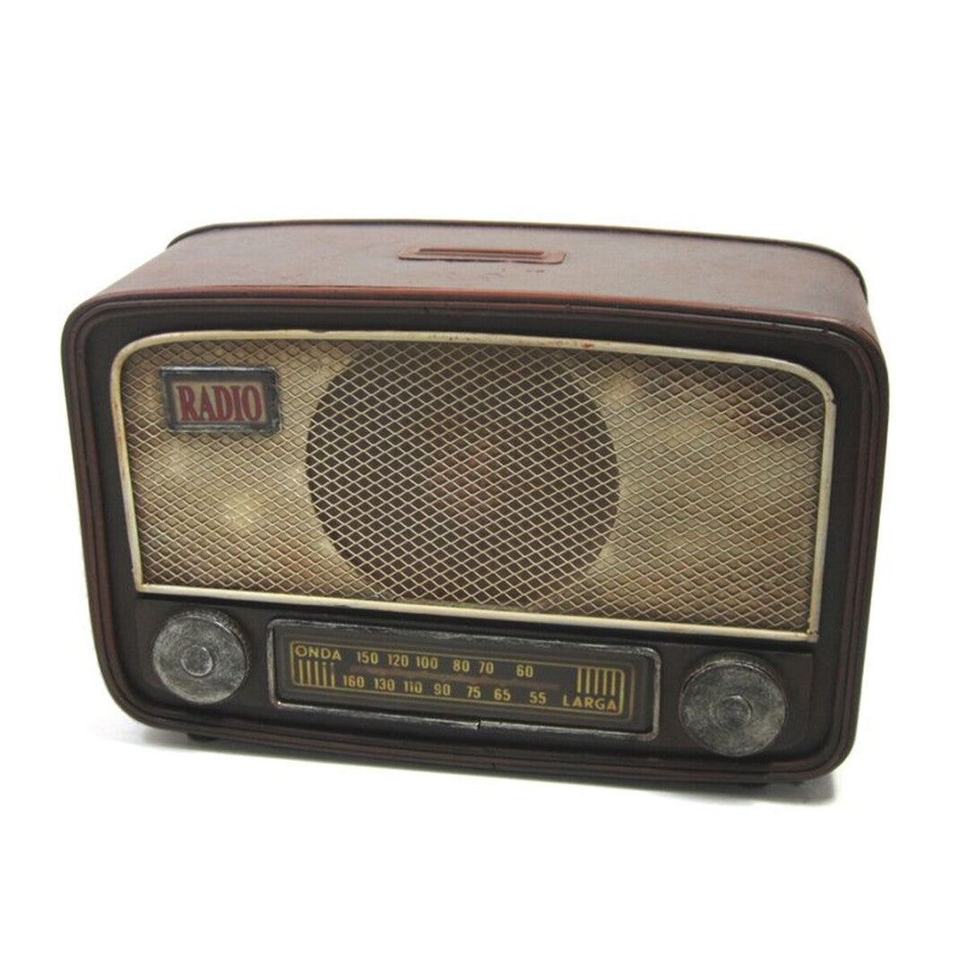 Hucha radio decorativa vintage